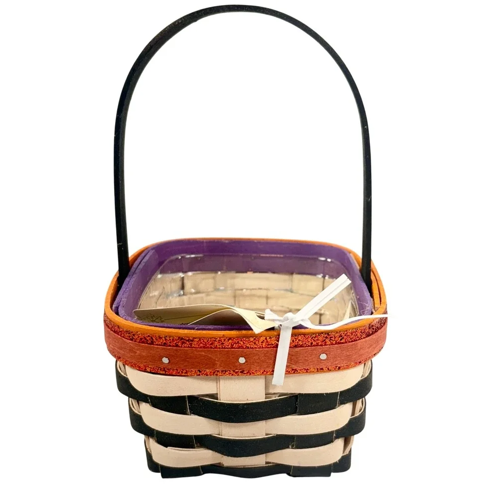 Longaberger 2014 Wicked Witch Scaredy Treats Basket Halloween Scardy New w/ Tags